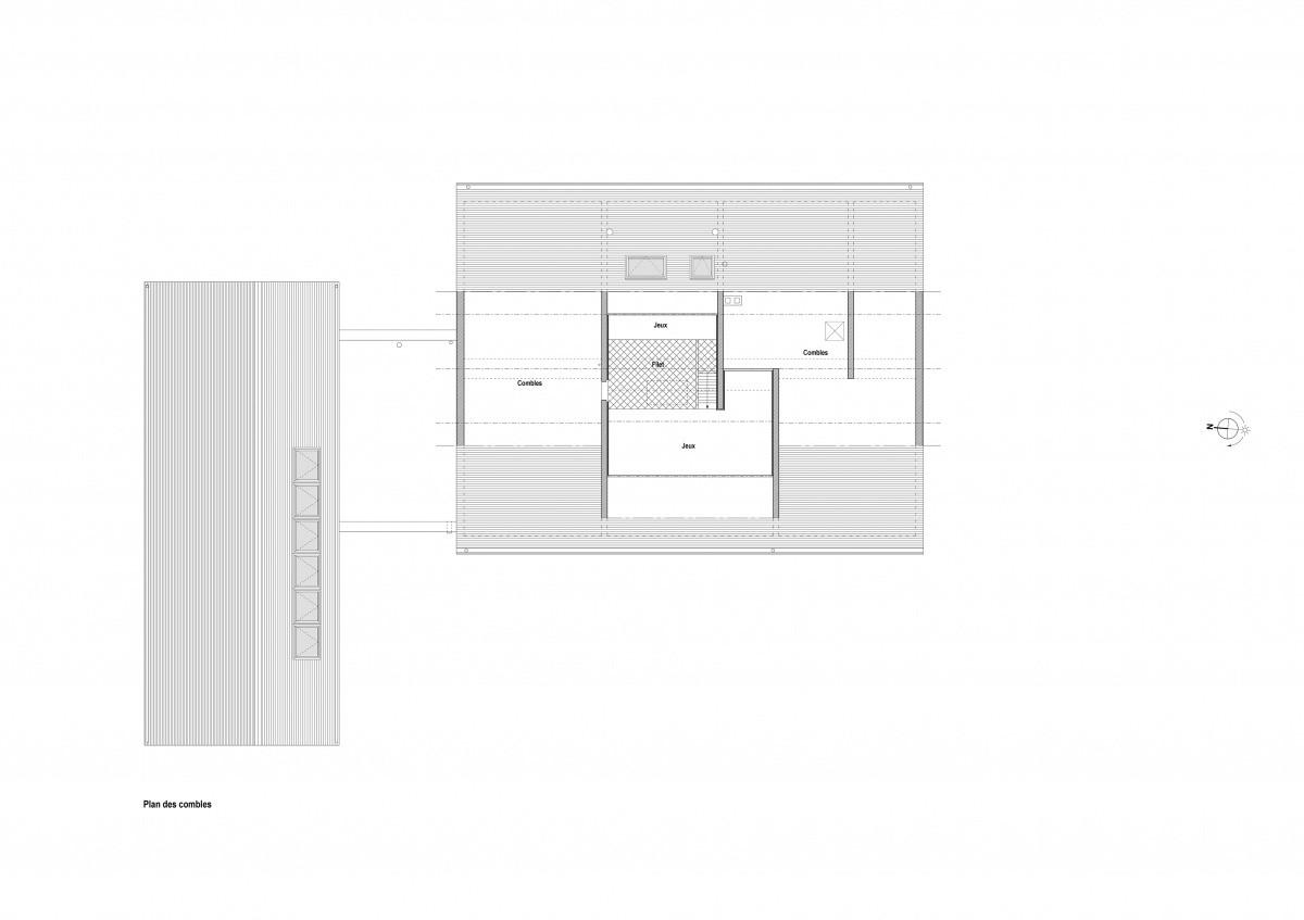 Maison R : Plan R+2