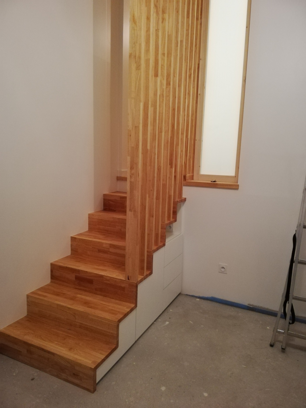 Conception d'un meuble escalier et rénovation intérieure : BD IMG_20181207_175152