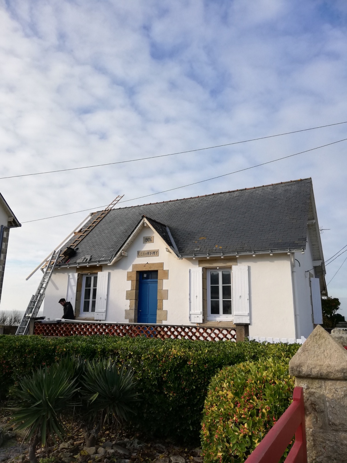 Rnovation d'une maison secondaire ancienne en site class