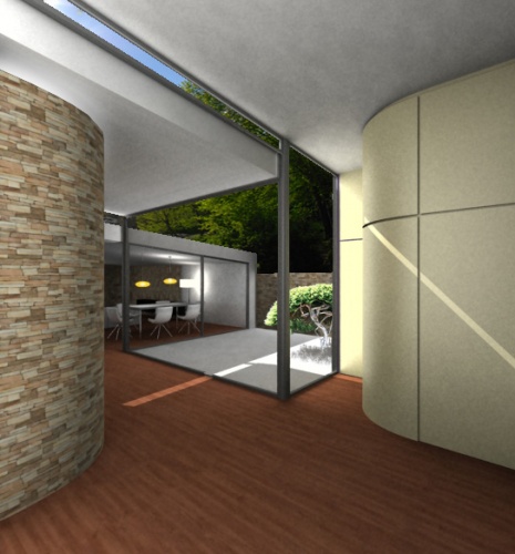 Extension et r�novation : vue-de-l\'entree-1