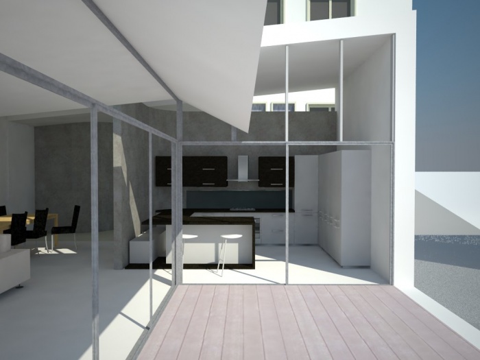 Extension et r�novation � Montmorency : cuisine2