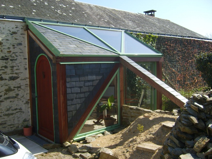 Extension d'une maison ( vrandas )