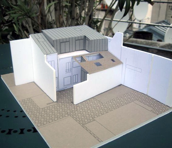 Sur�l�vation d'une maison de ville, Paris XXe : image_projet_mini_29567