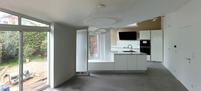 Extension et r�novation � Asni�res sur Seine : 0t-8