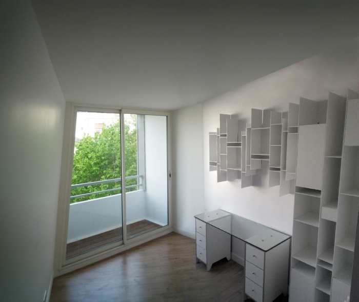 Extension et r�novation � Asni�res sur Seine : bureau