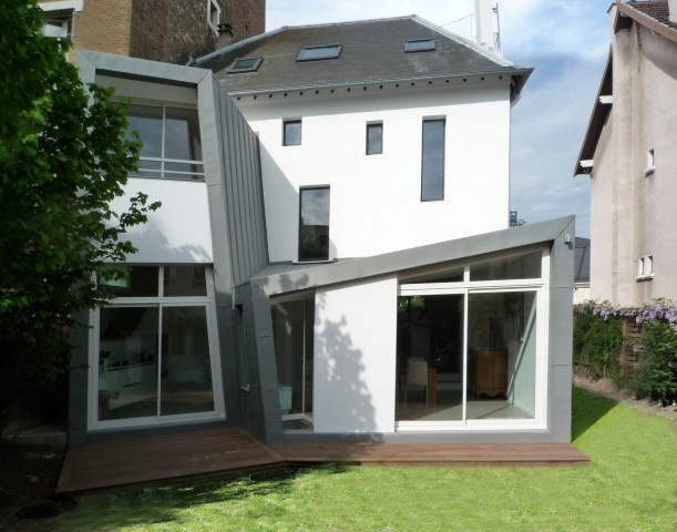 Extension et r�novation � Asni�res sur Seine