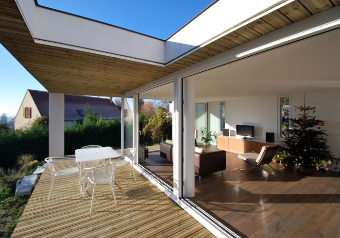 Extension d'une maison   Andilly