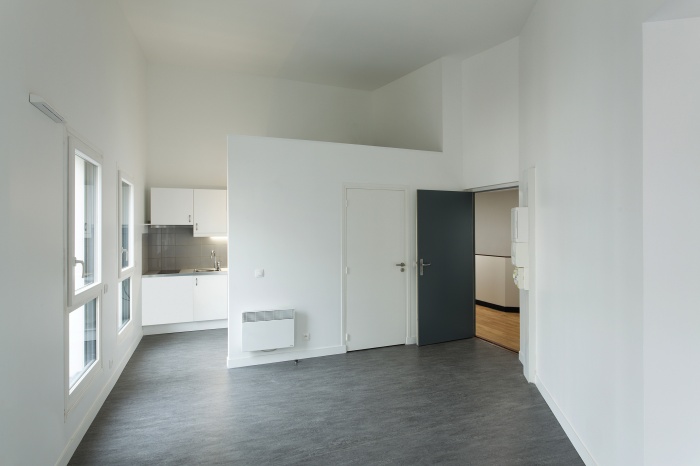 Restructuration et sur�l�vation d'un immeuble de logements, Paris XXe : Gambetta_095 site