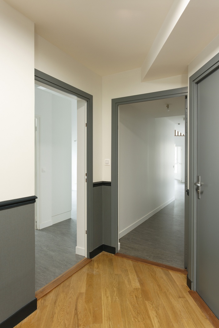 Restructuration et sur�l�vation d'un immeuble de logements, Paris XXe : Gambetta_102 site