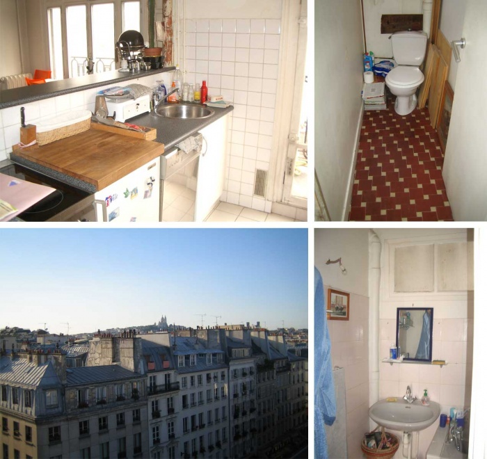 Loft Paris 10�me : AVANT TRAVAUX