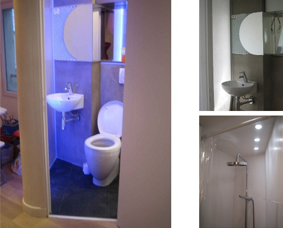 Sous les to�ts Paris 9�me : SDB