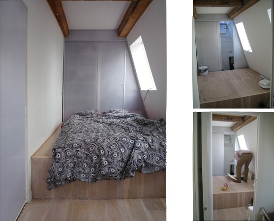 Sous les to�ts Paris 9�me : CHAMBRE
