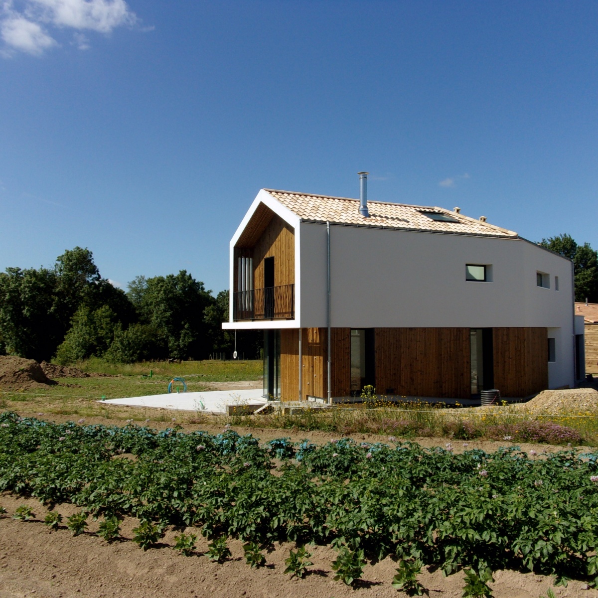 Construction d'une maison d'habitation